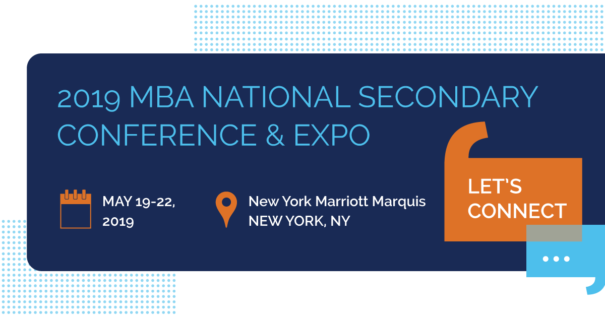 MBA National Secondary Conference & Expo 2019